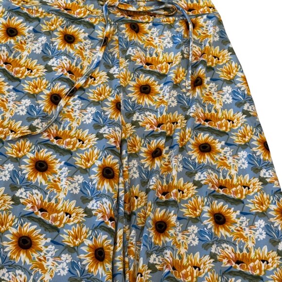 NWOT Jordann Jammies Sunflower Pajamas Lounge Set Size XL - Picture 5 of 10